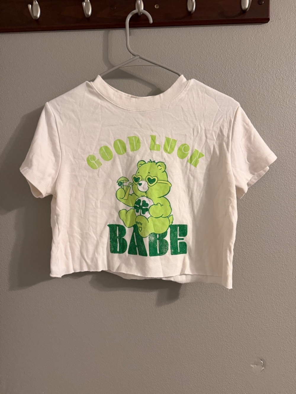 Care Bear Cropped Good Luck Babe shirt